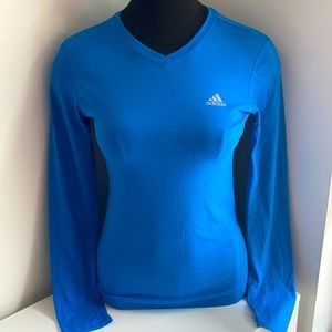 Blue Adidas Training Shirt